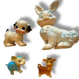 Vintage 1950s Ruth E. Newton Sun Rubber Company & Japan  Squeek Toys B-4